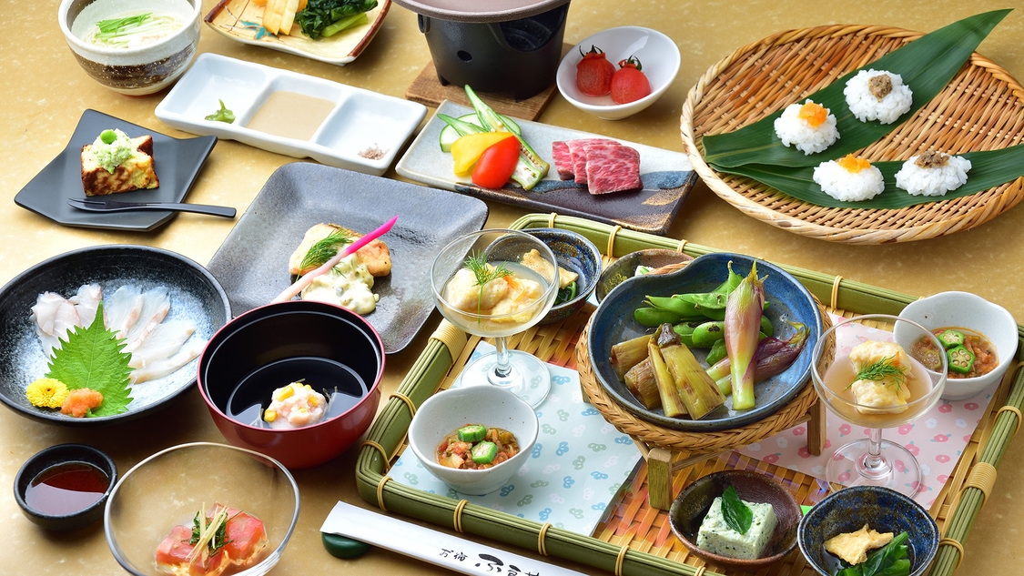 【ふるやのスタンダード旬彩料理プラン】地元の高原野菜、地場産の山菜を堪能！