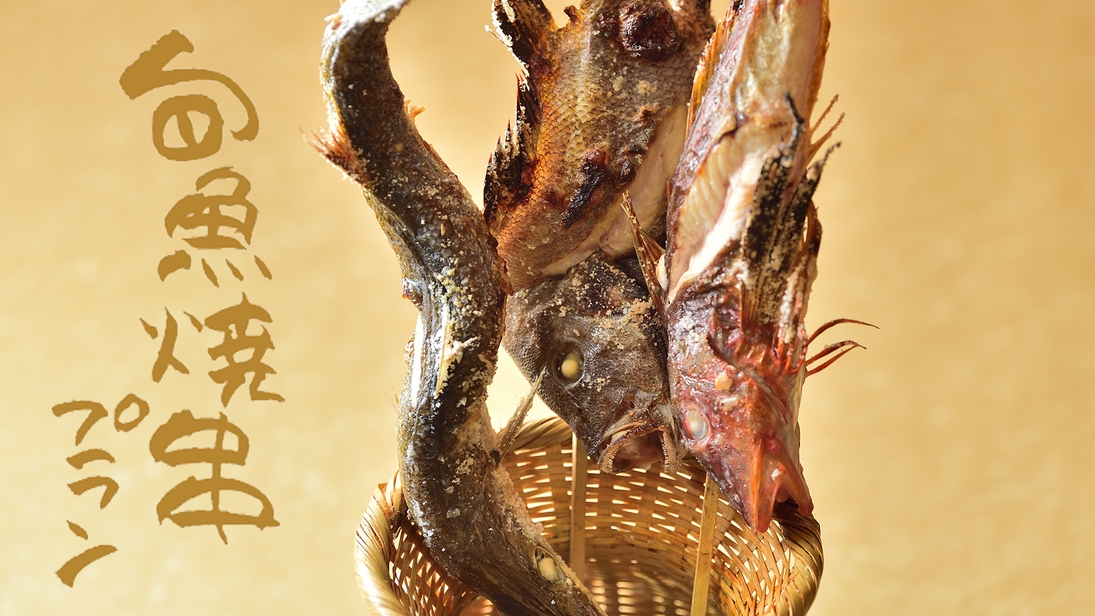 【旬魚焼串プラン】新潟の海の幸を焼串で堪能！旬魚焼串お一人様一本付き！