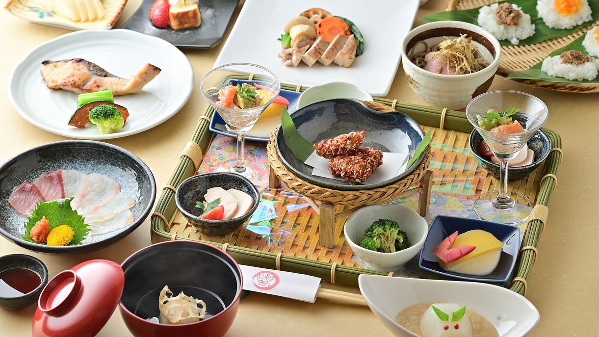 【ふるやのスタンダード旬菜料理プラン】地元の高原野菜、地場産の山菜を堪能！