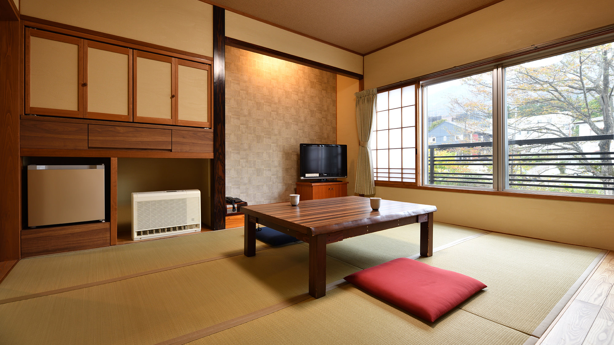 源泉かけ流し【温泉付き和洋客室】水雪