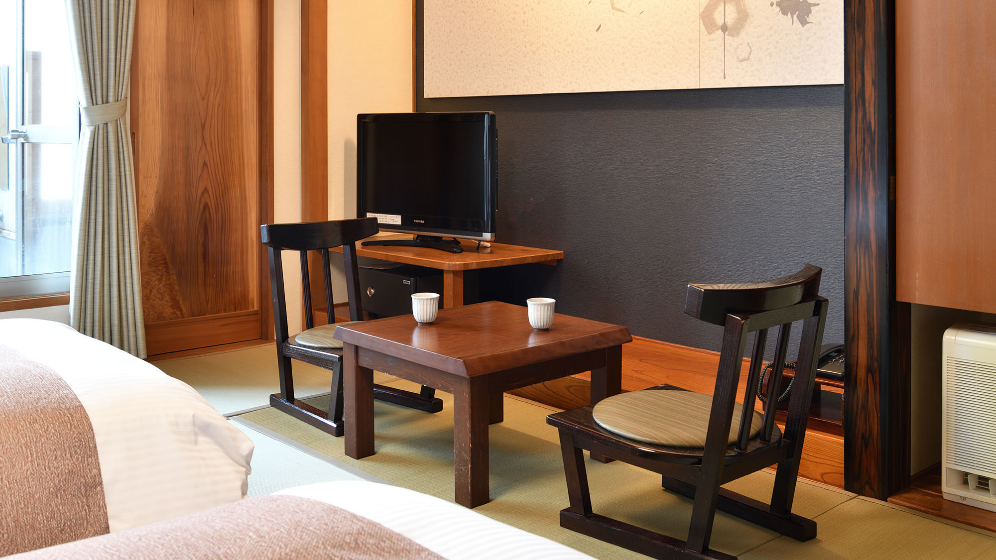 源泉かけ流し【温泉付き和風ツイン】細雪・粉雪