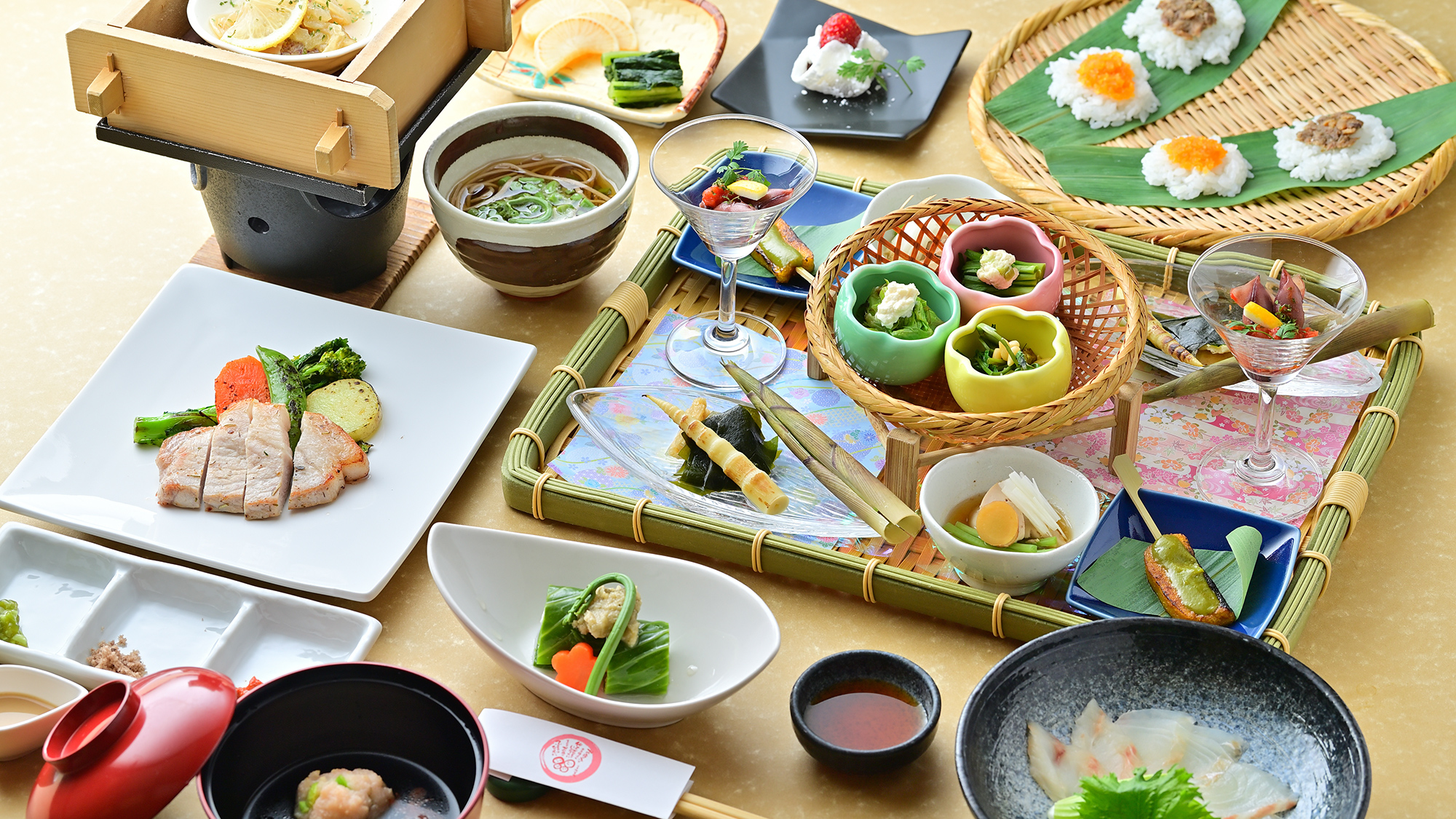 2025 春【旬菜料理プラン】地元野菜や地場産の山菜を堪能