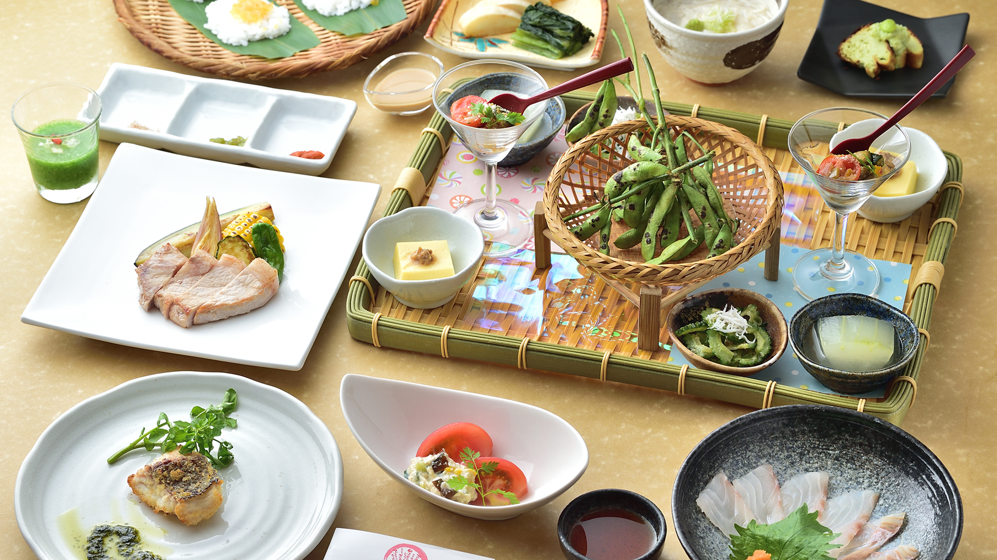 2025 夏【旬菜料理プラン】地元野菜や地場産の山菜を堪能