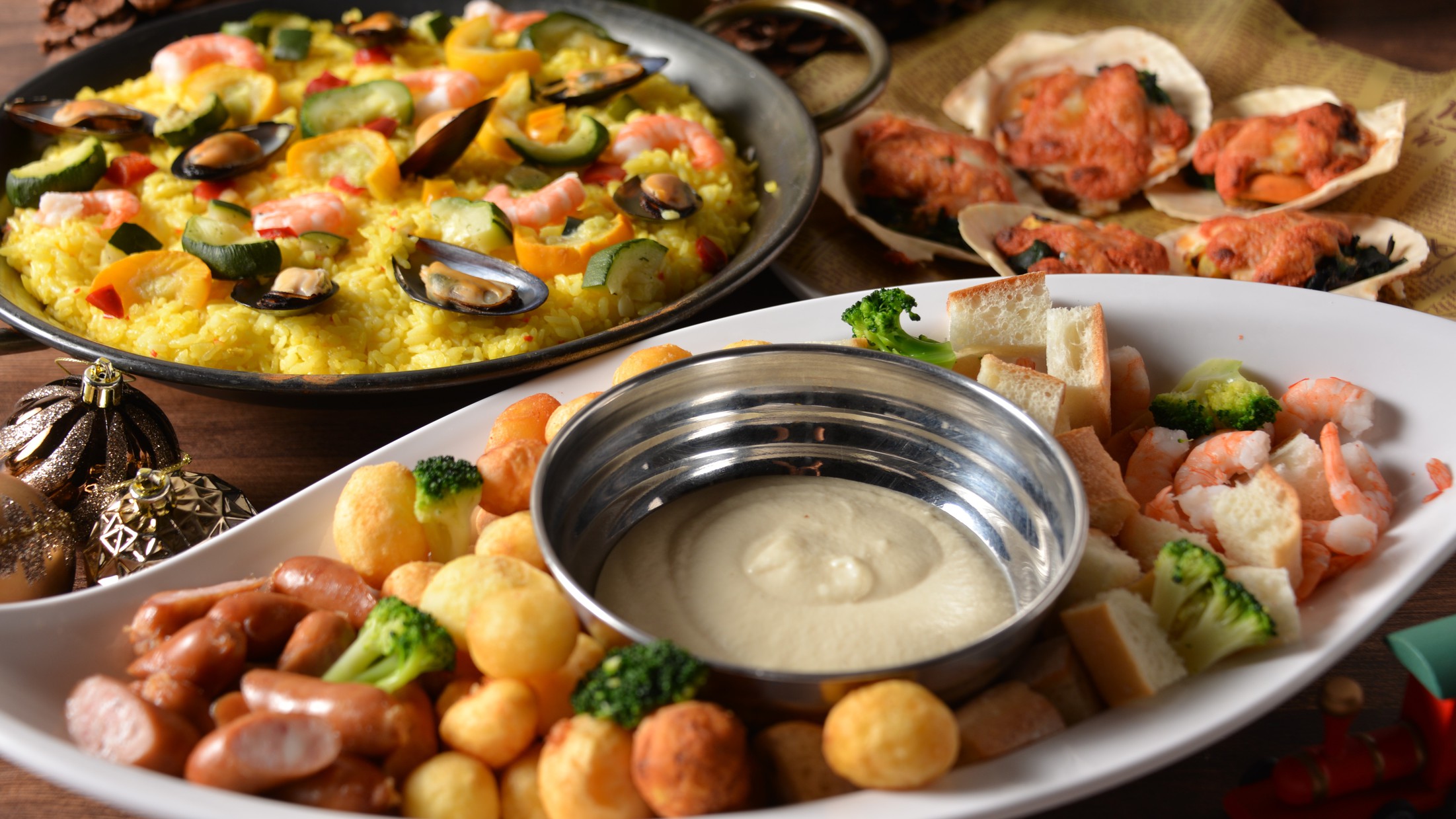 夕食★32階スカイレストラン・クリスマスビュッフェプラン＜夕食のみ＞