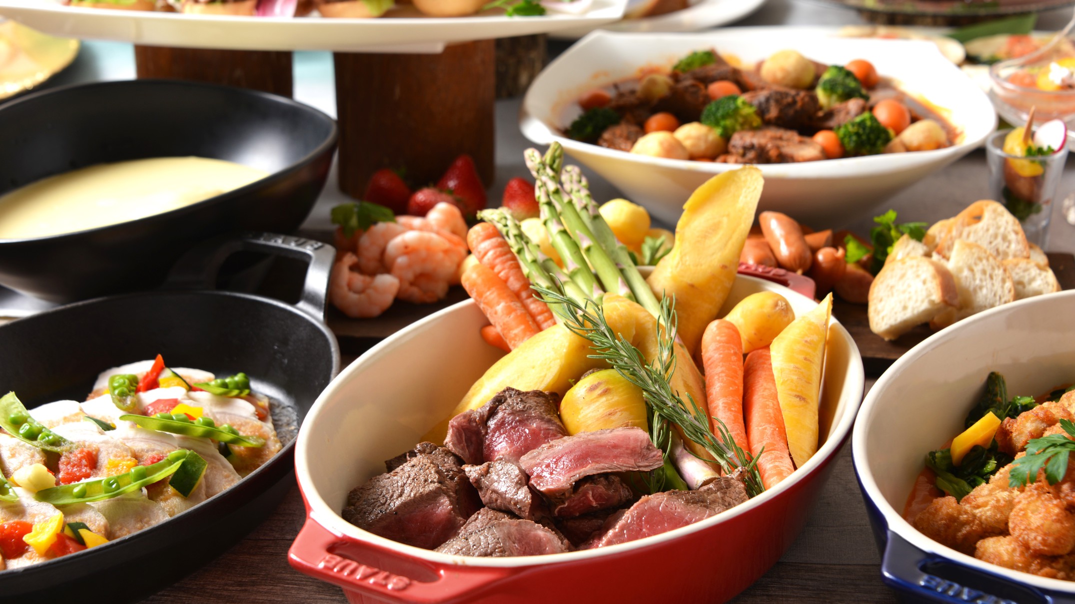 32階スカイレストラン・Winter＆Springディナービュッフェプラン＜夕食のみ＞