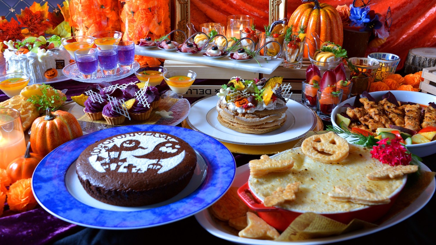 32階スカイレストラン・ハロウィーンディナービュッフェプラン＜夕朝食付＞