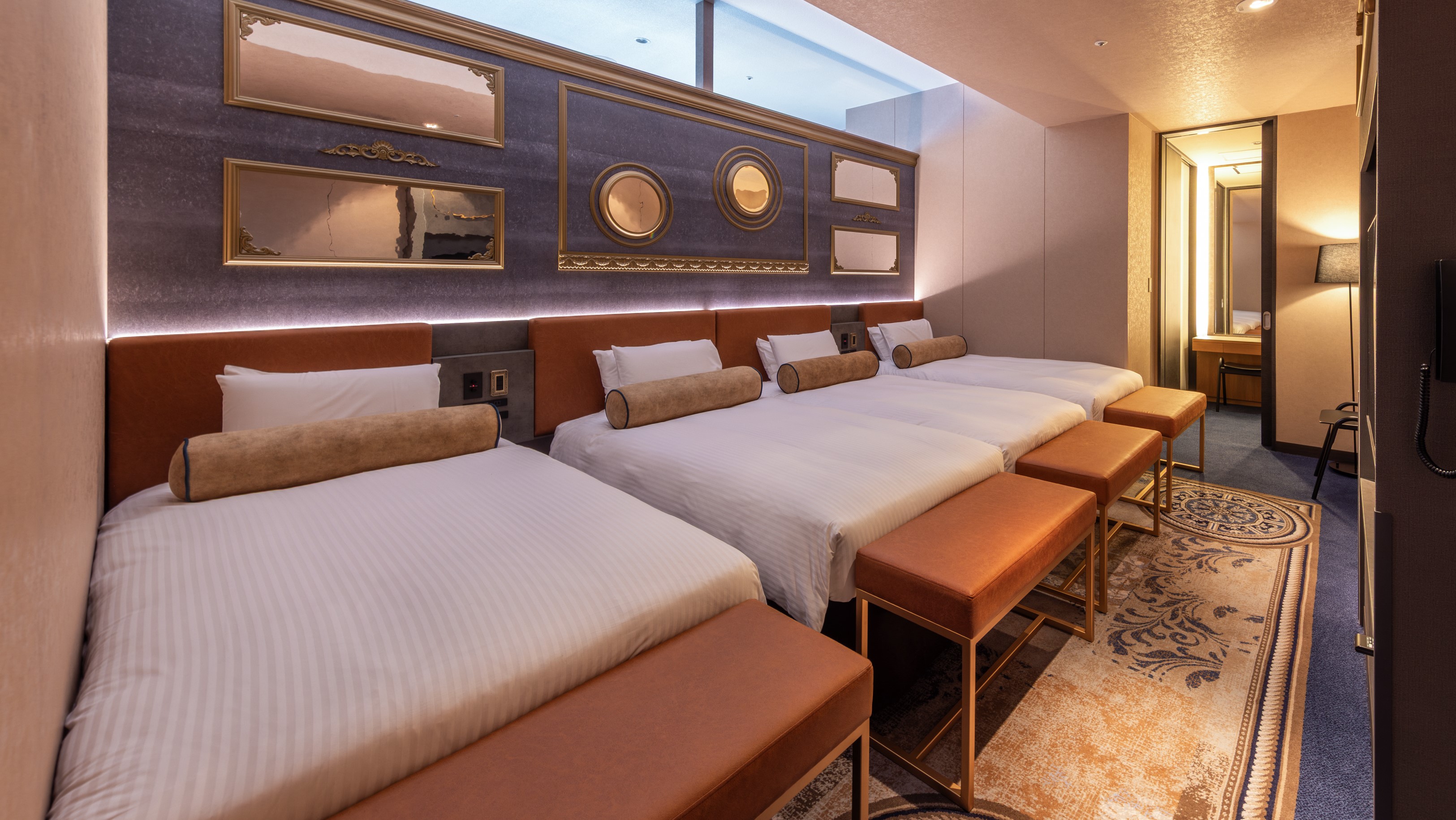 【タワープレミアム】ジュニアスイート(74㎡)ベッドルーム