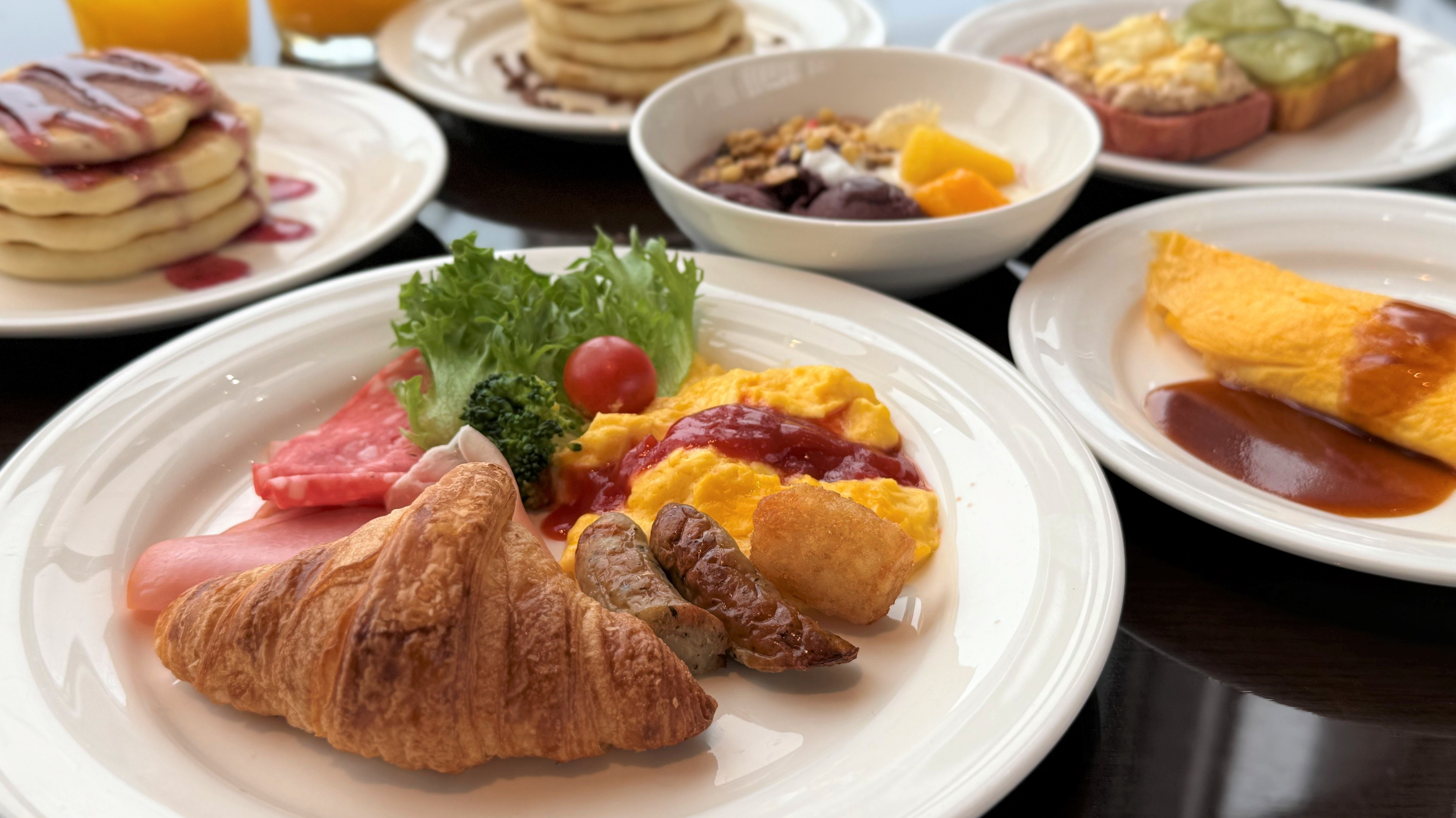 【32階プレミアム朝食】洋食一例