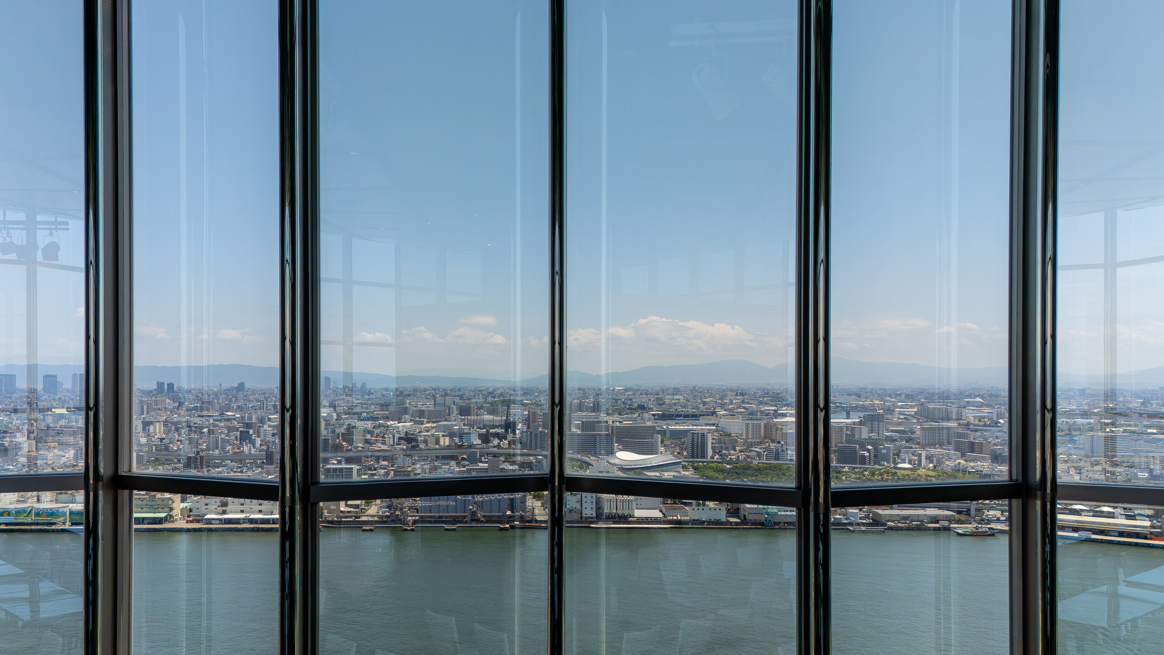 32階レストラン景色