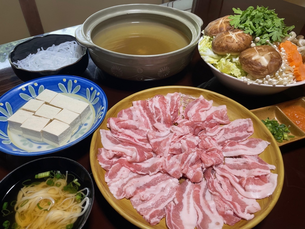 【スタンダード】奈良の名物！大和ポークを使ったしゃぶしゃぶ