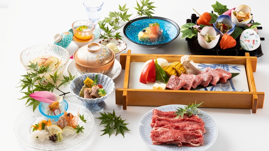 【直前割】認証近江牛会席が1100円OFF★近江牛陶板焼×近江牛小鍋食べ比べ＜2食付＞