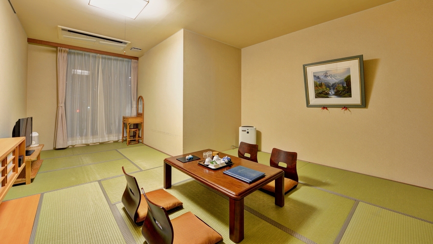 *【山側和室（一例）】お部屋から琵琶湖は望めませんが、ほっこりできる和室のお部屋♪