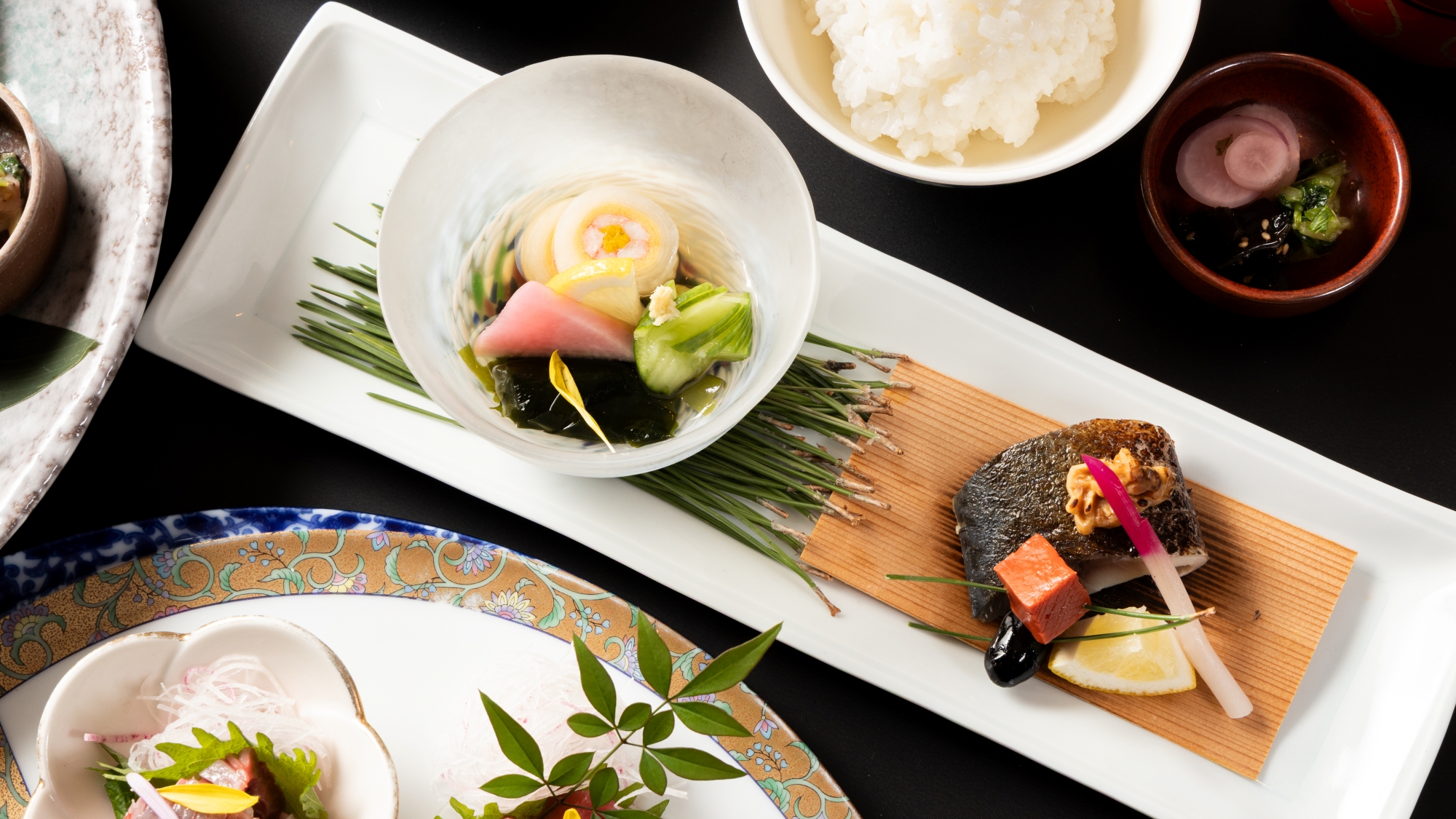 *【季節の彩会席（一例）】一品例