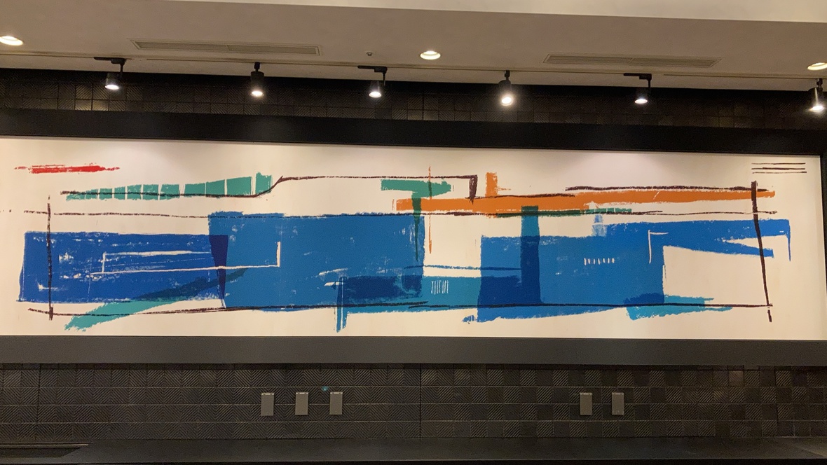 レストラン　アートパネル