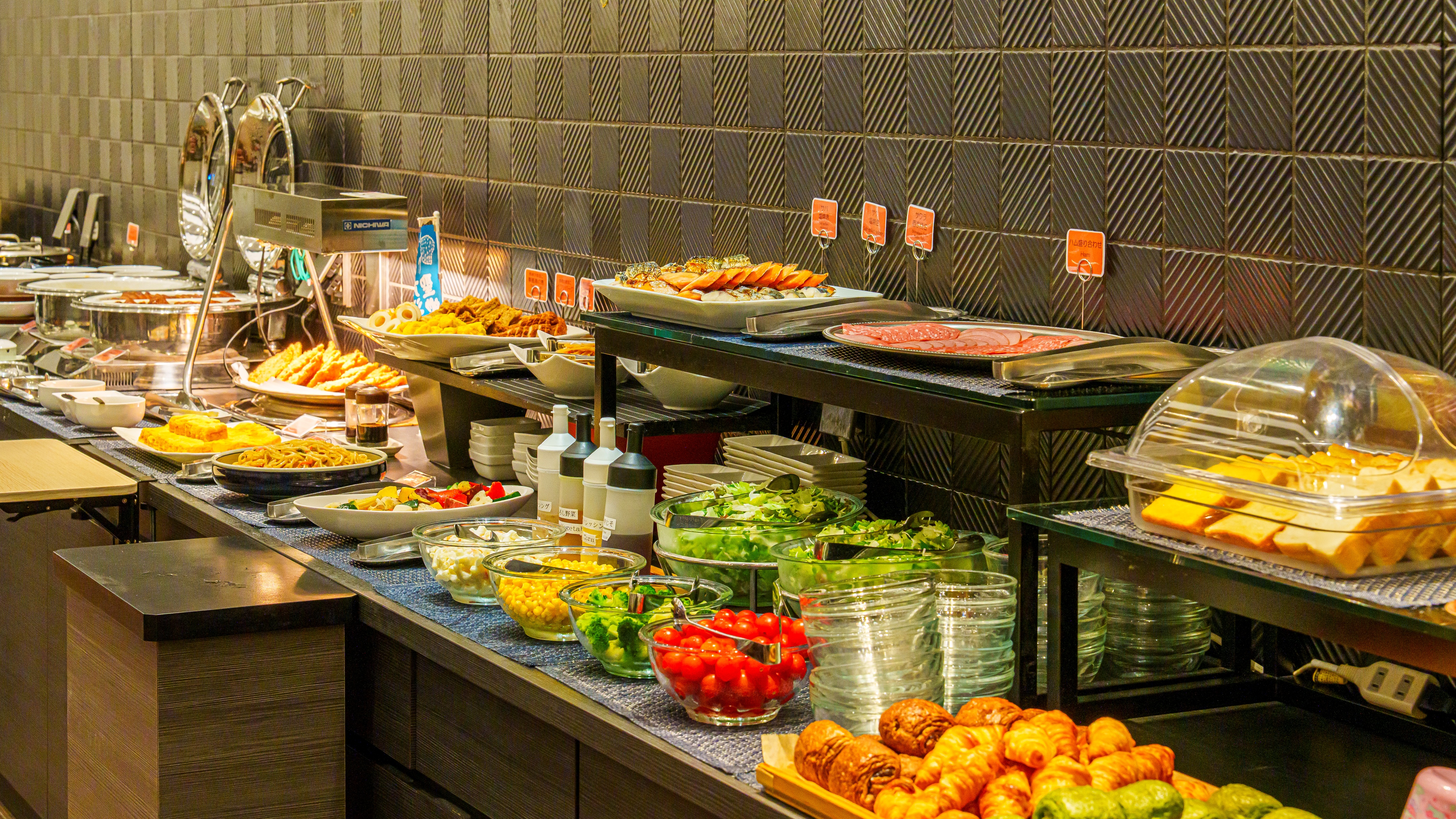 朝食　料理内容(例)