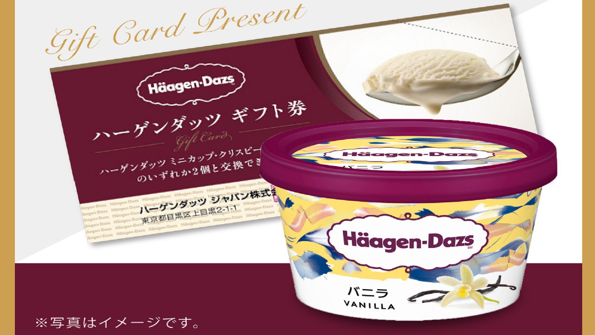 ハーゲンダッツギフト券付きプラン