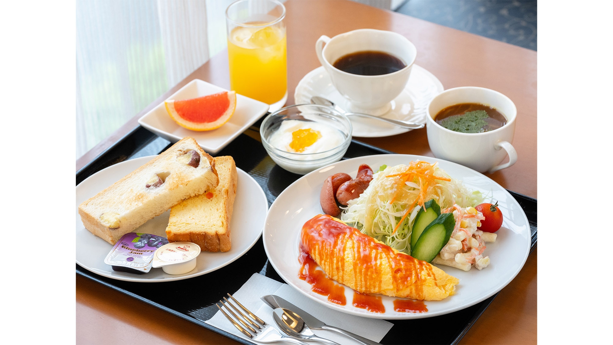 【選べる朝食付】朝はのんびりホテルモーニング♪和食・洋食から選べる手作り朝食！