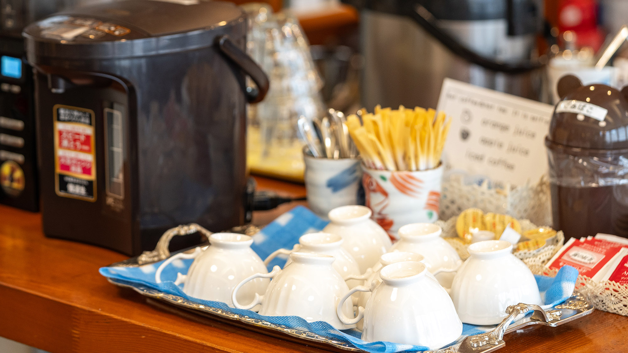 ・【喫茶ルーム】お好きなドリンクで、ほっと一息。旅の合間に、リラックスしませんか？