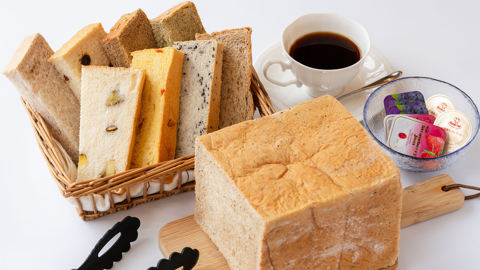 ・【朝食】ジャムやマーガリンもございますので、飽きずにお楽しみいただけます