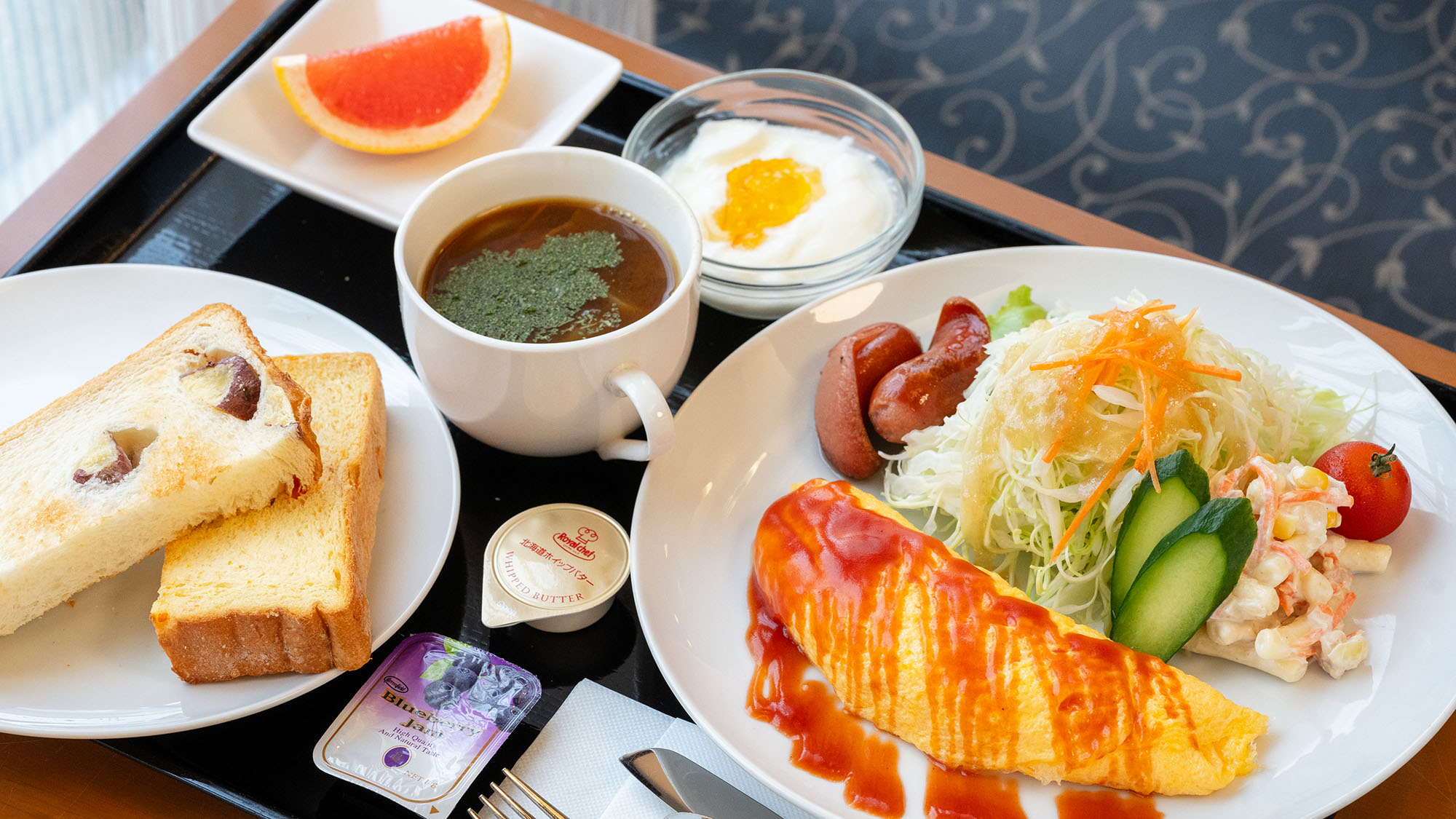 ・【洋朝食】朝食をしっかり食べて元気に一日を始めませんか。毎日違うメニューをご提供しております