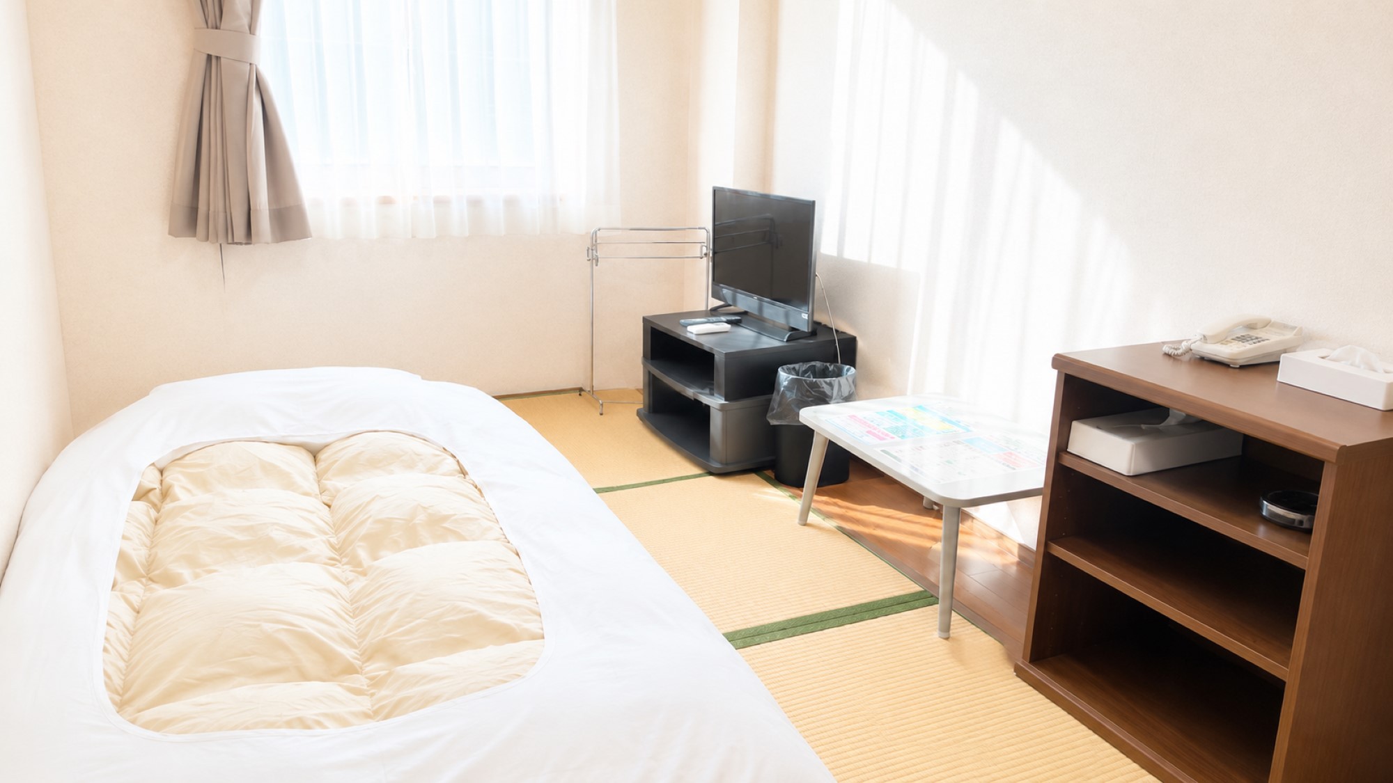 ◇禁煙◇バストイレ無し和室３畳※男性大浴場あり