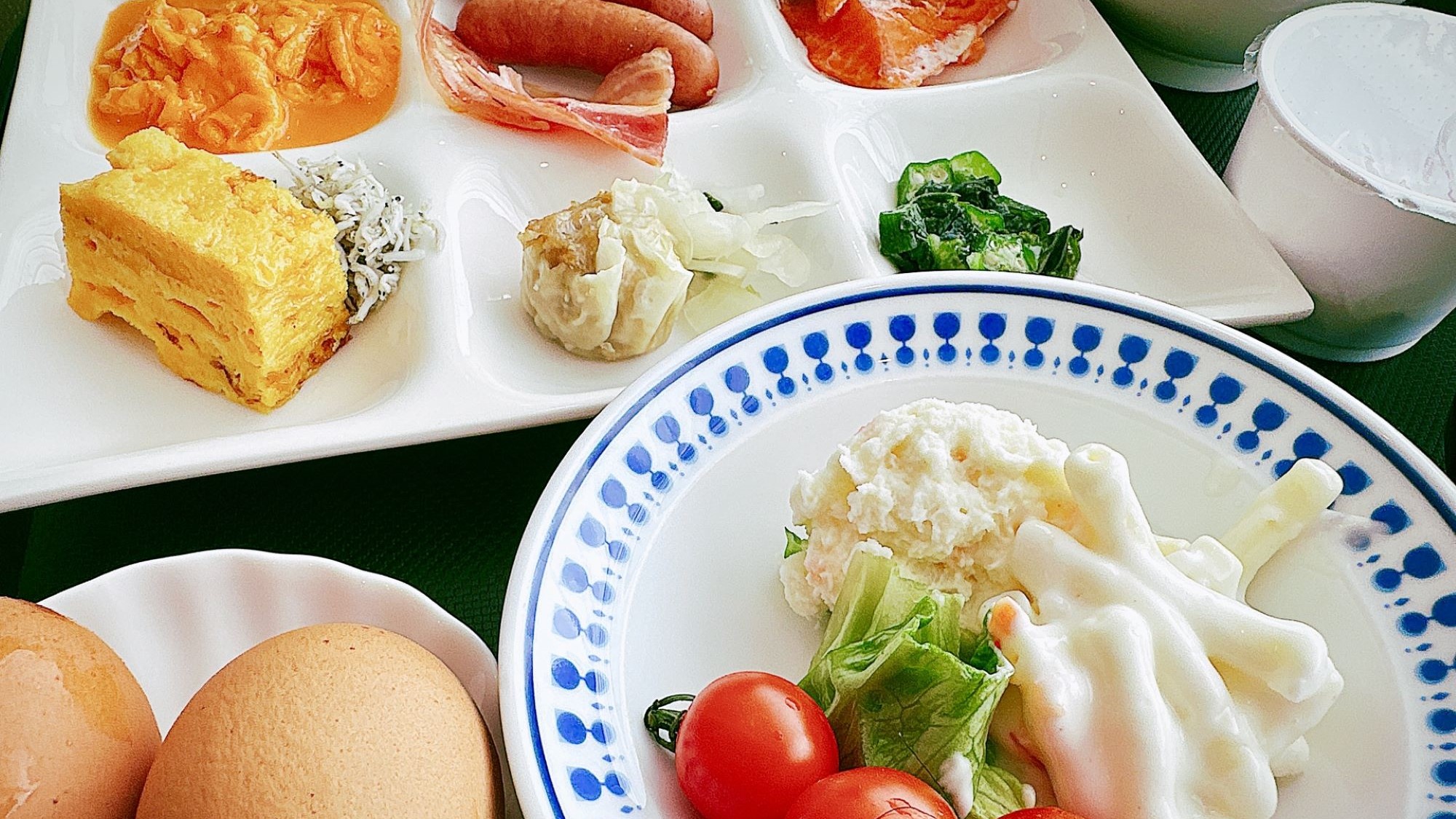 朝食の一例
