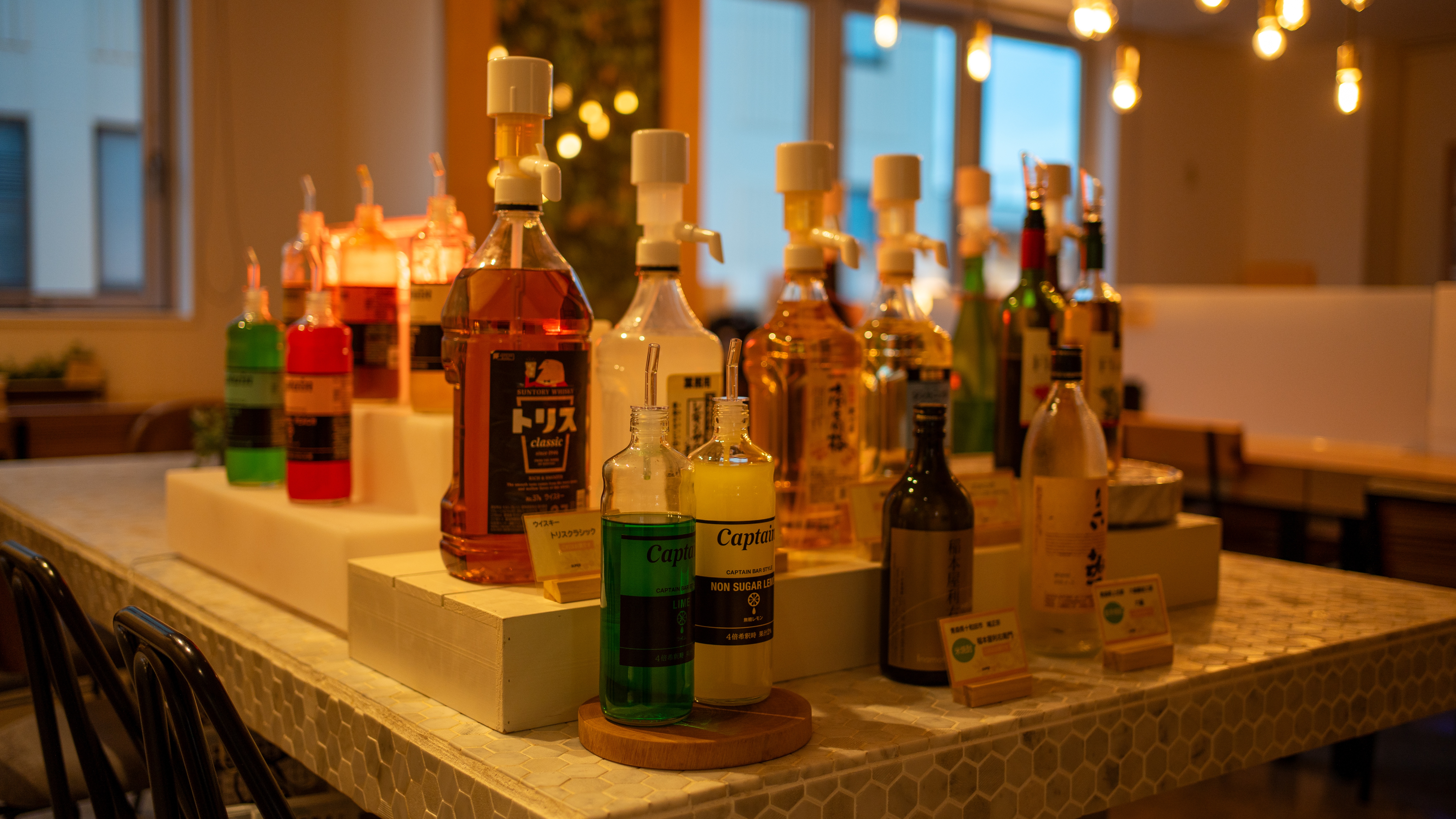 種類豊富な無料のウェルカムバー