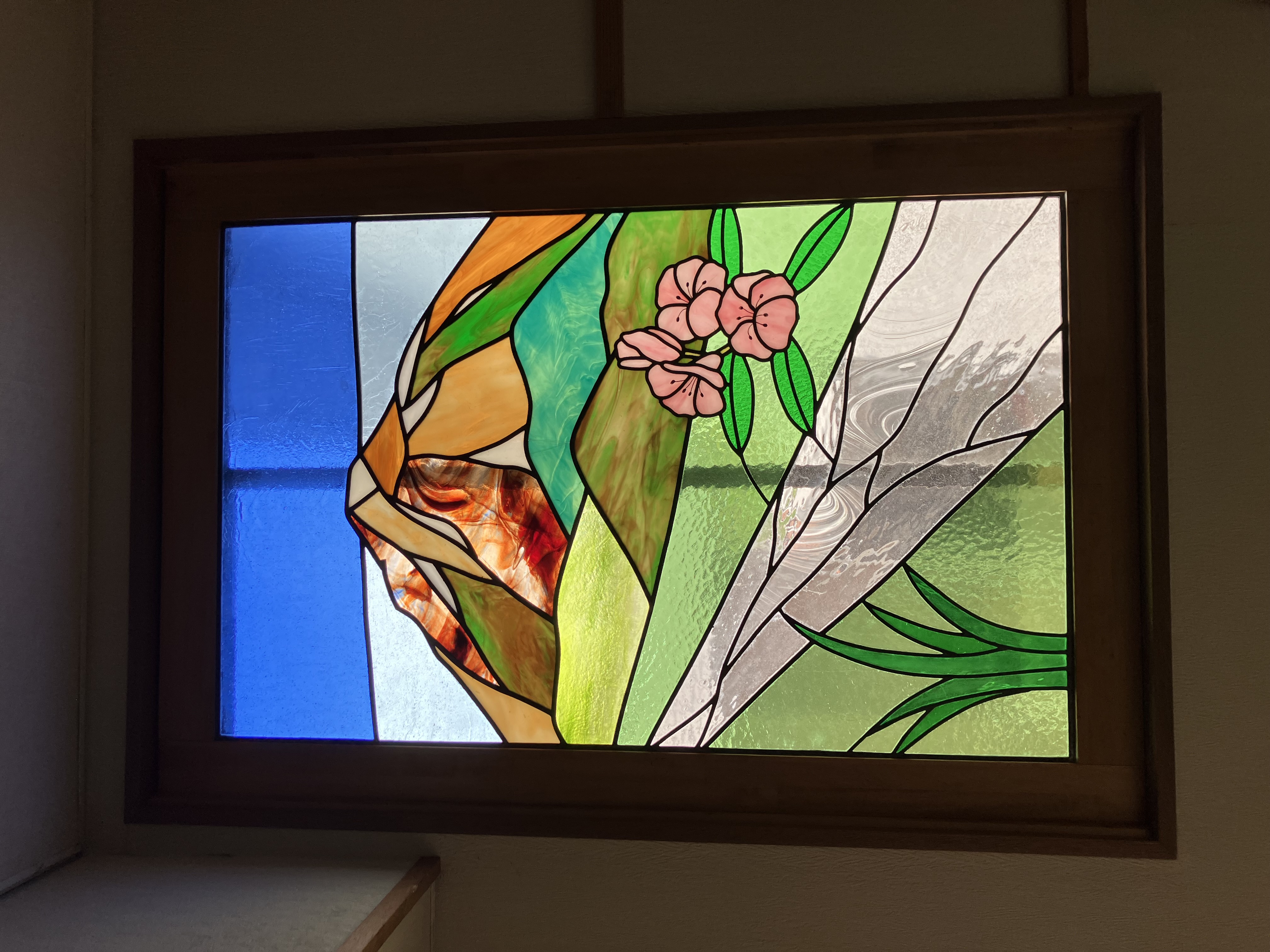 ステンドグラス三宅治良作