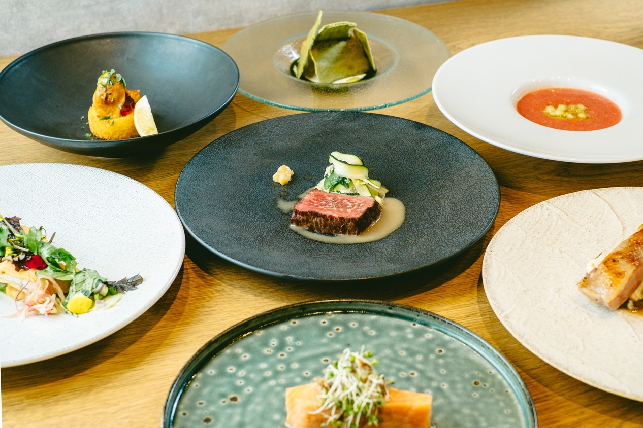 ◆シェフお勧め◆　地産の食材・一関の門崎丑をメイン料理にした　【シグネチャーコース　★★】