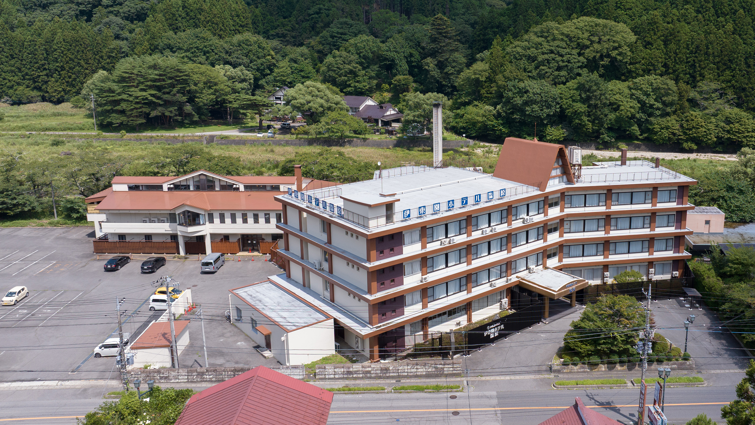 伊東園ホテル塩原　外観　全体