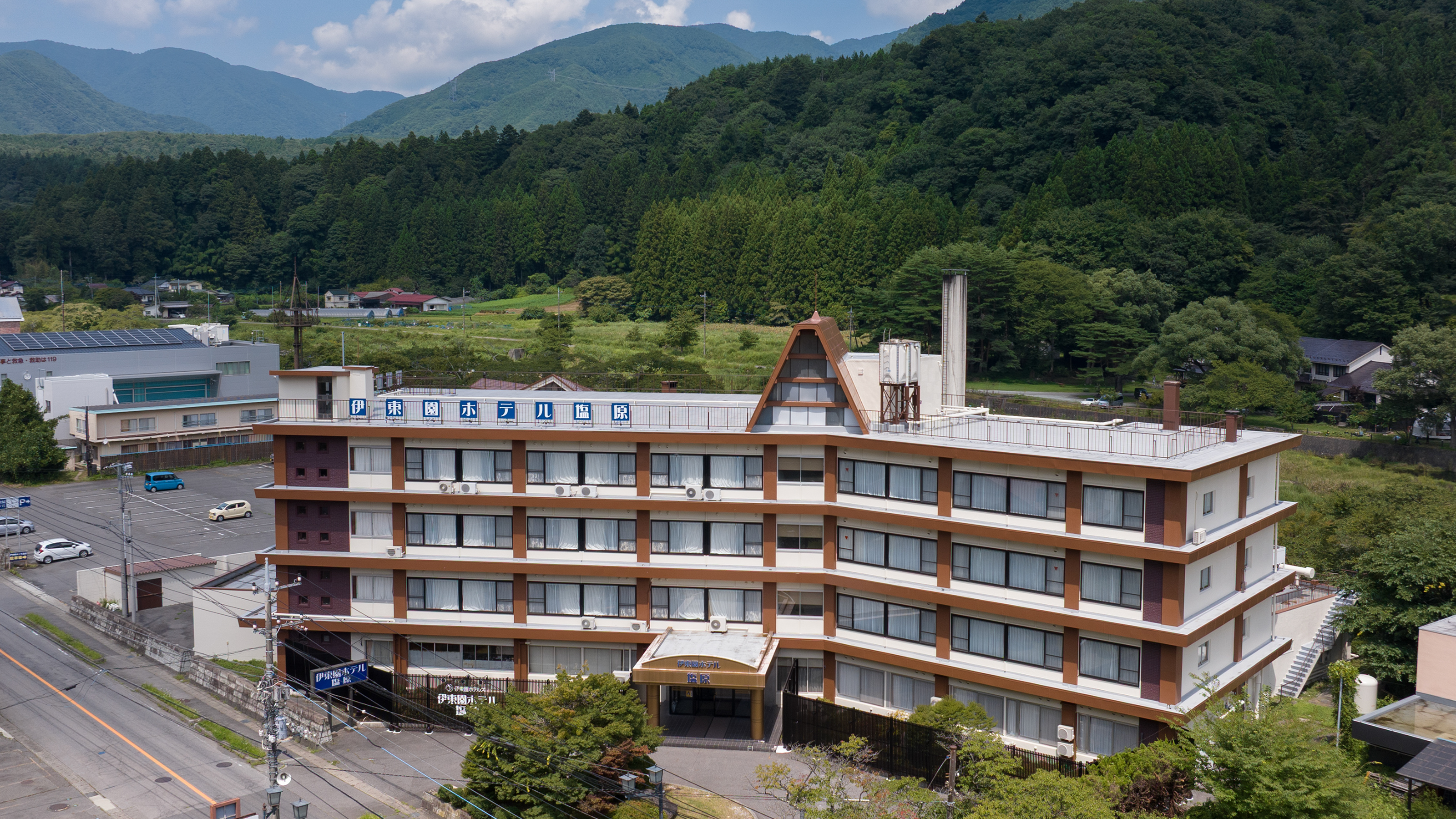 伊東園ホテル塩原　外観　全体