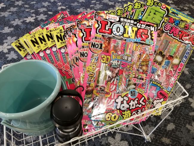 花火販売中