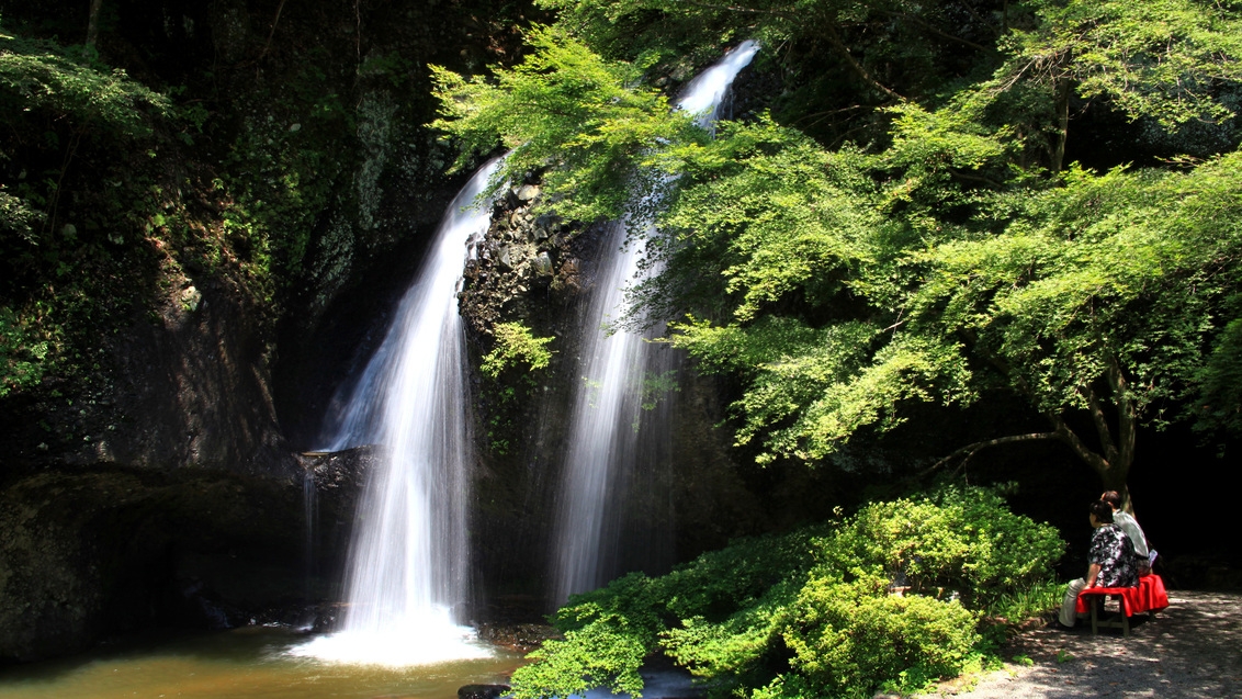 今年の夏は涼しげな、袋田の滝＆月待の滝でひんやり体験　1泊2食バイキングプラン