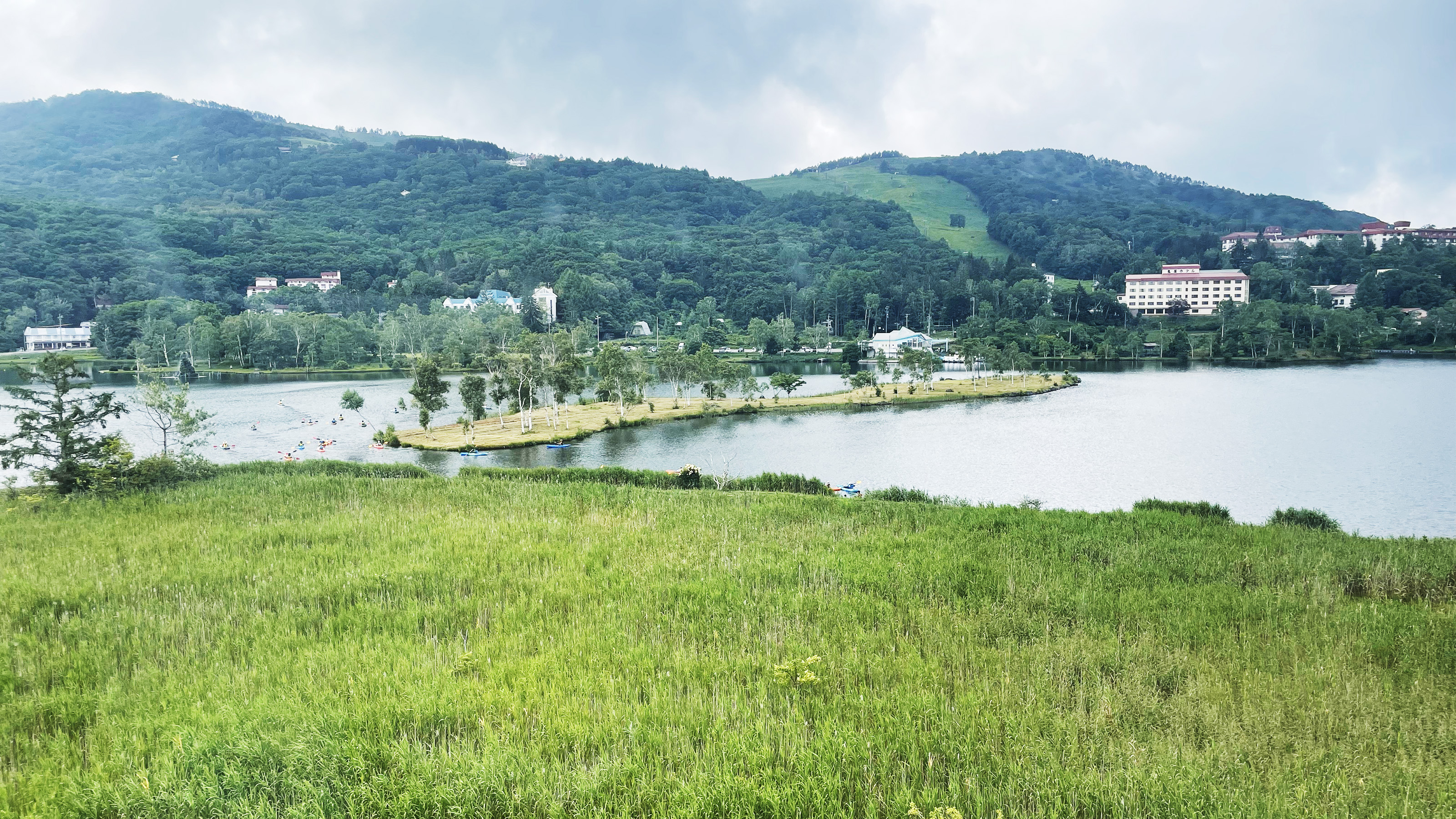 レイクビュー客室眺望