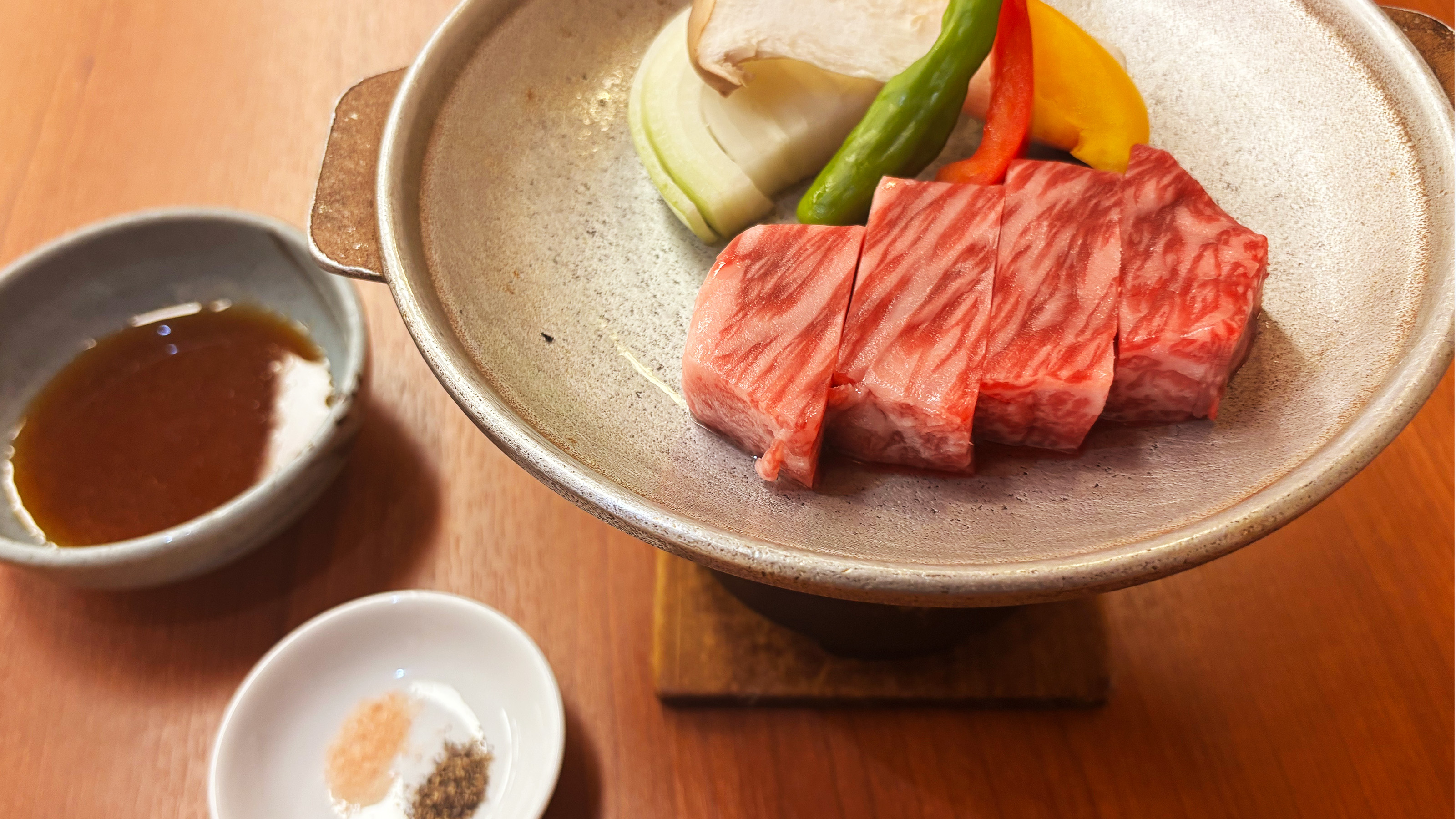 蓼科牛ステーキ