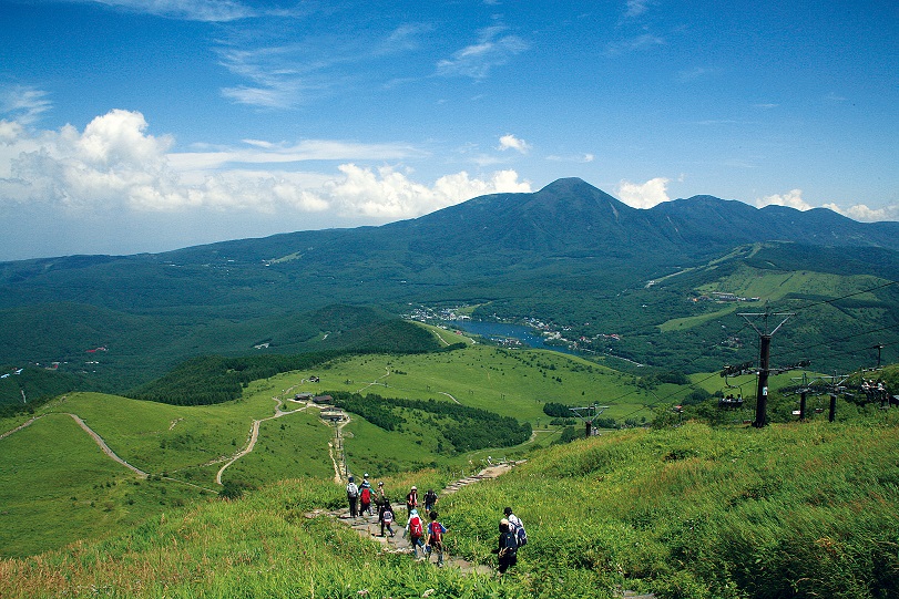 車山高原からの全景