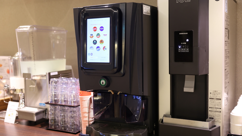 ◆ウェルカムドリンク◆1Ｆフリースペースコーナてご用意しております♪(6時～11時/15時～21時)