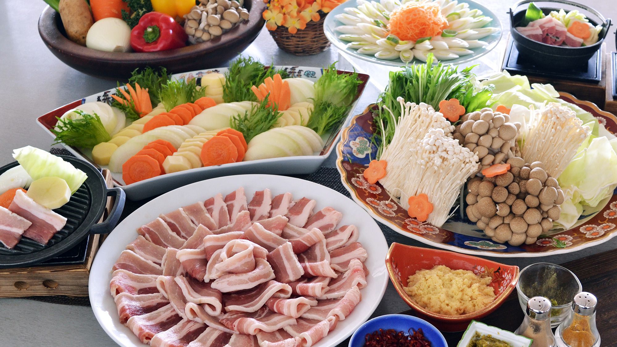 【3～5月】夕食バイキング一例