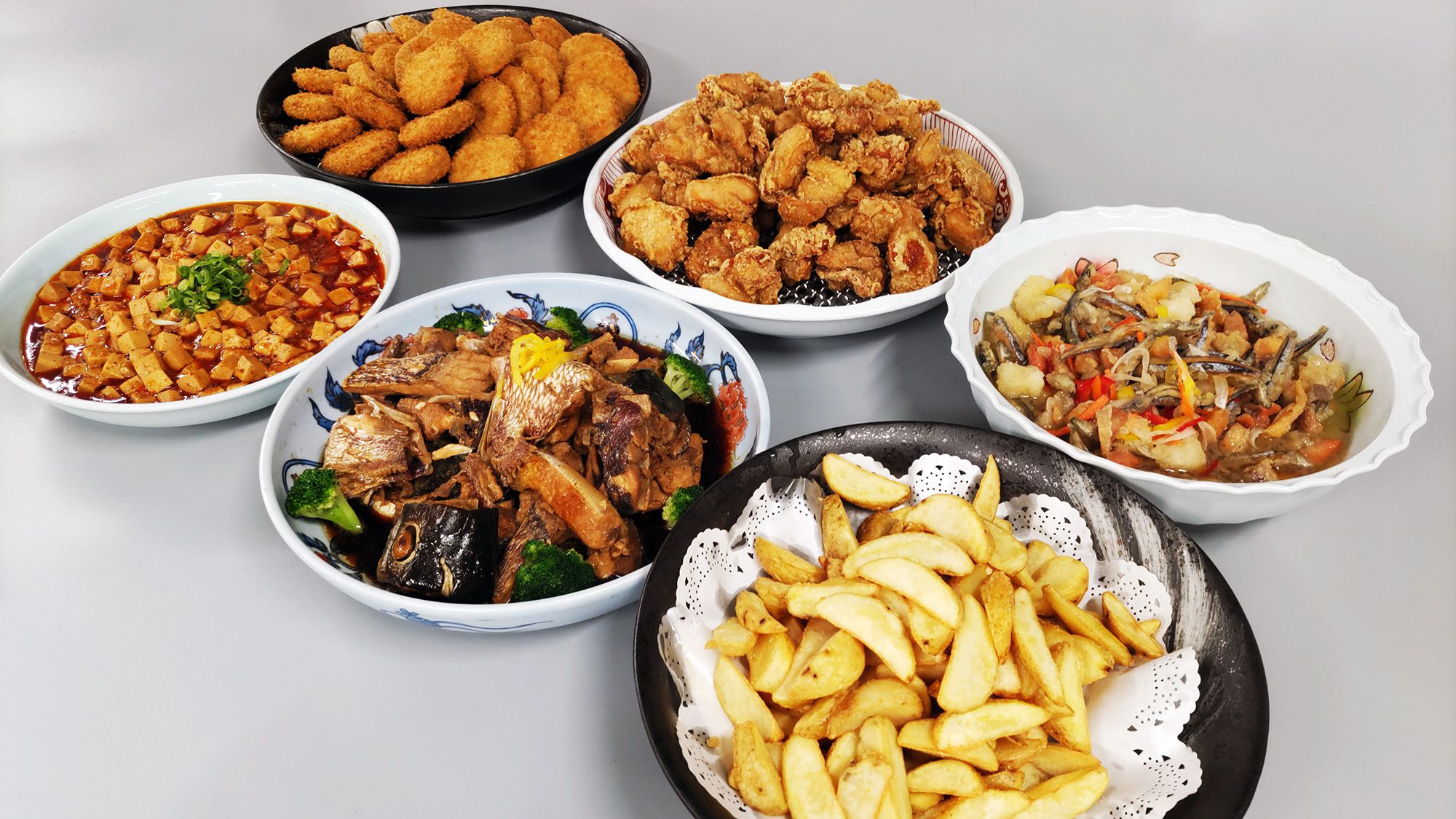 【6～8月】夕食バイキング一例