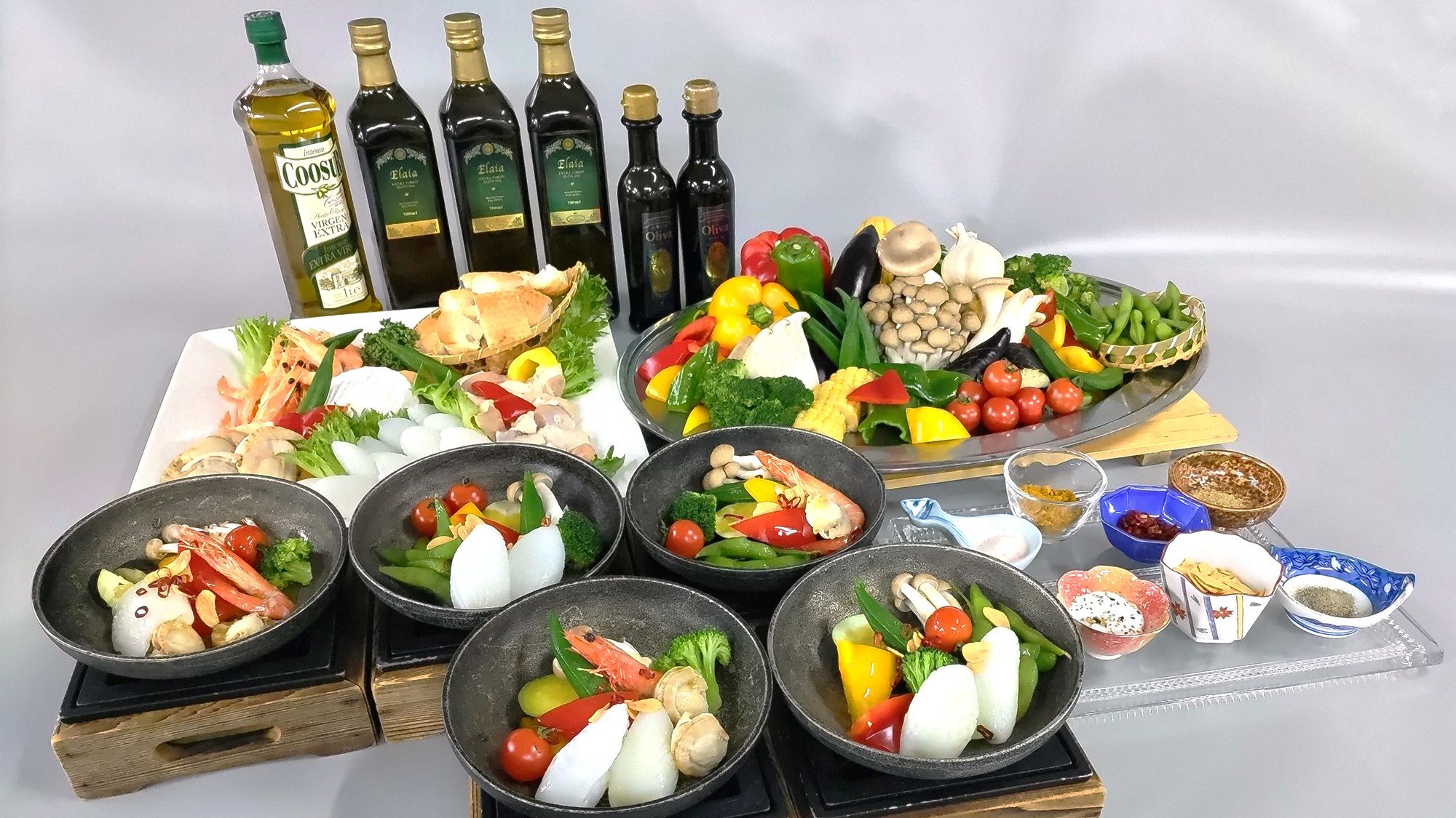 【6～8月】夕食バイキング一例