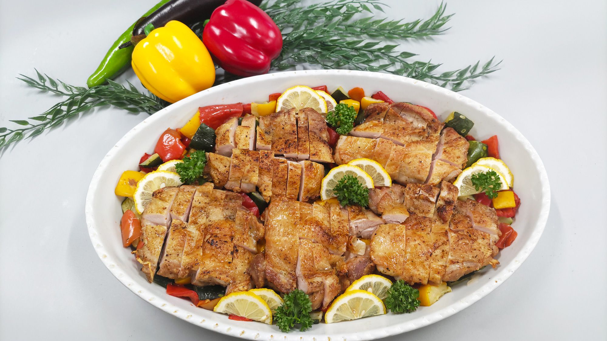 【6～8月】夕食バイキング一例