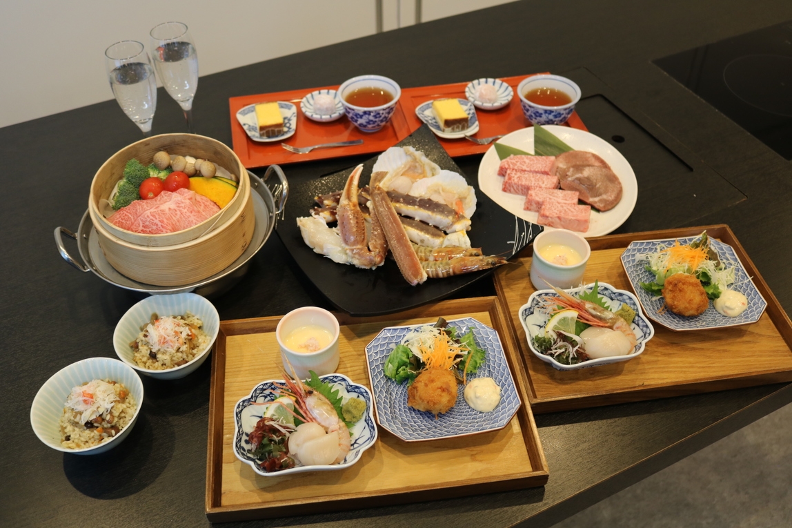 【年末年始★贅沢会席オーダービュッフェ】松阪牛・本まぐろ・鹿児島うなぎを堪能《120分飲み放題付》