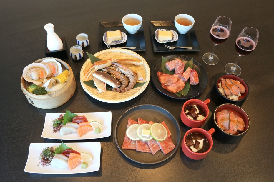 【楽天トラベルアワード2025☆受賞記念】限定10％オフ！タラバ蟹と贅沢会席◎飲み放題付120分