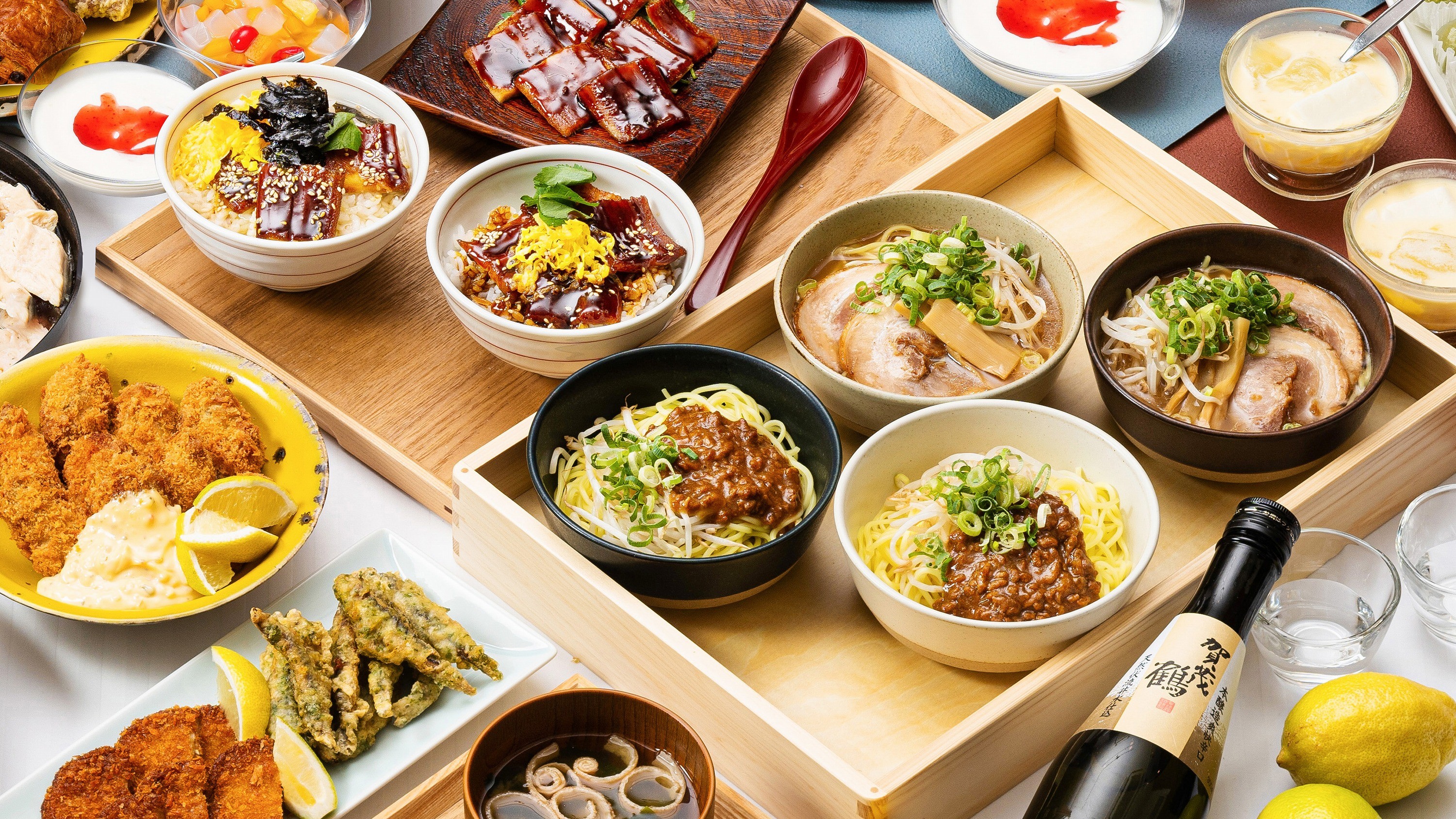 【朝食全体写真】ぶちおいしい。 広島朝ごはん