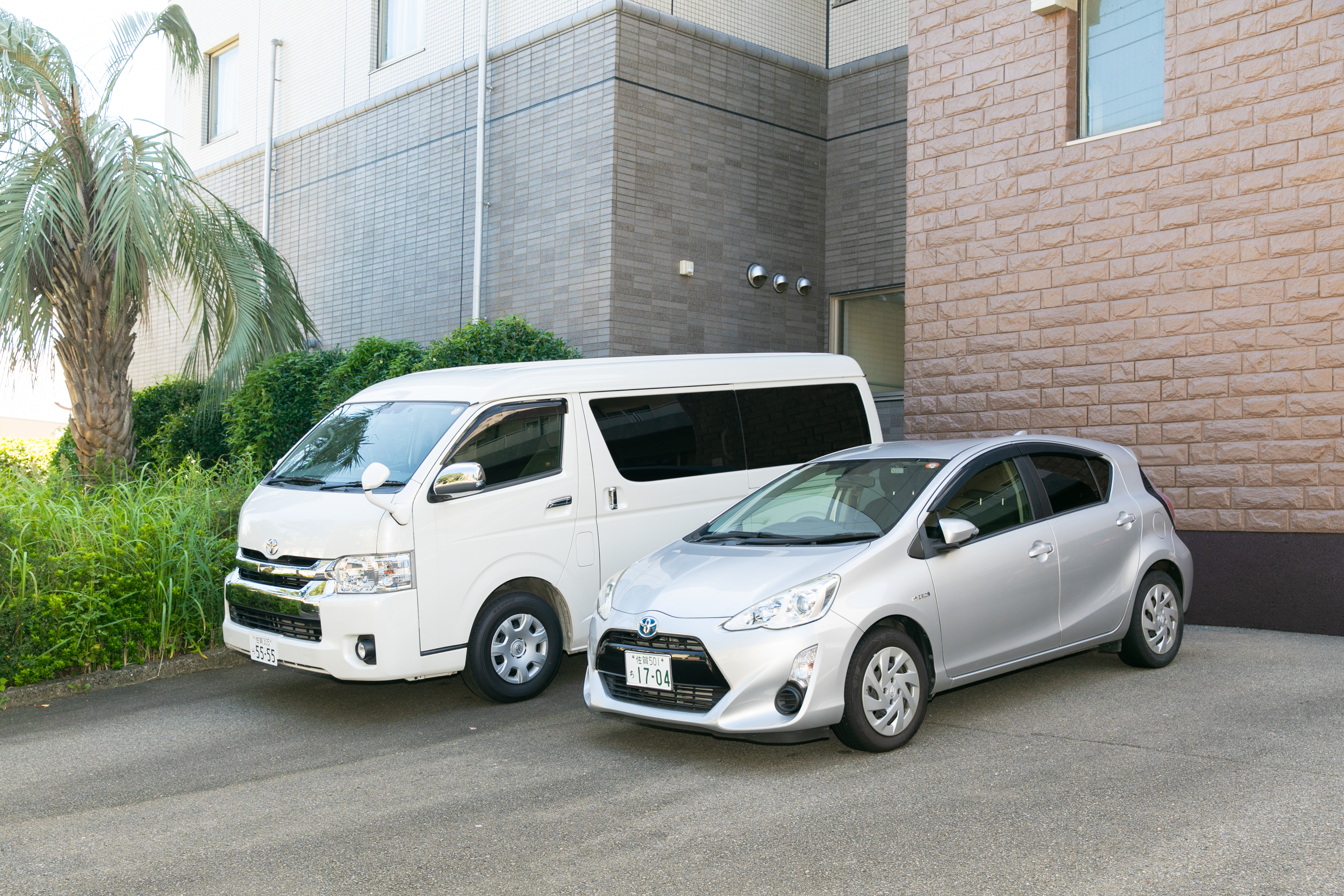 送迎始めました