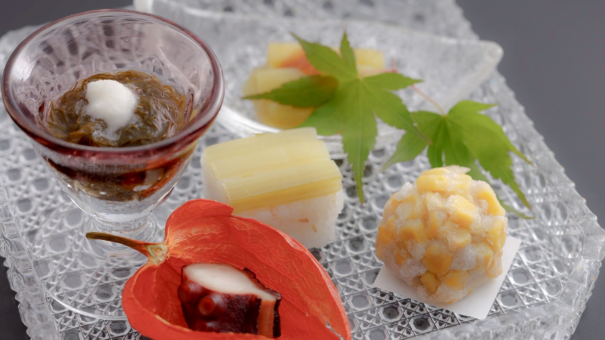 【夏・夕食】季節の前菜［一例］