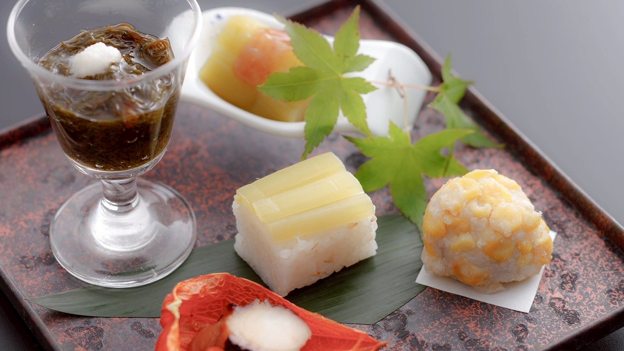 【夏・夕食】季節の前菜［一例］