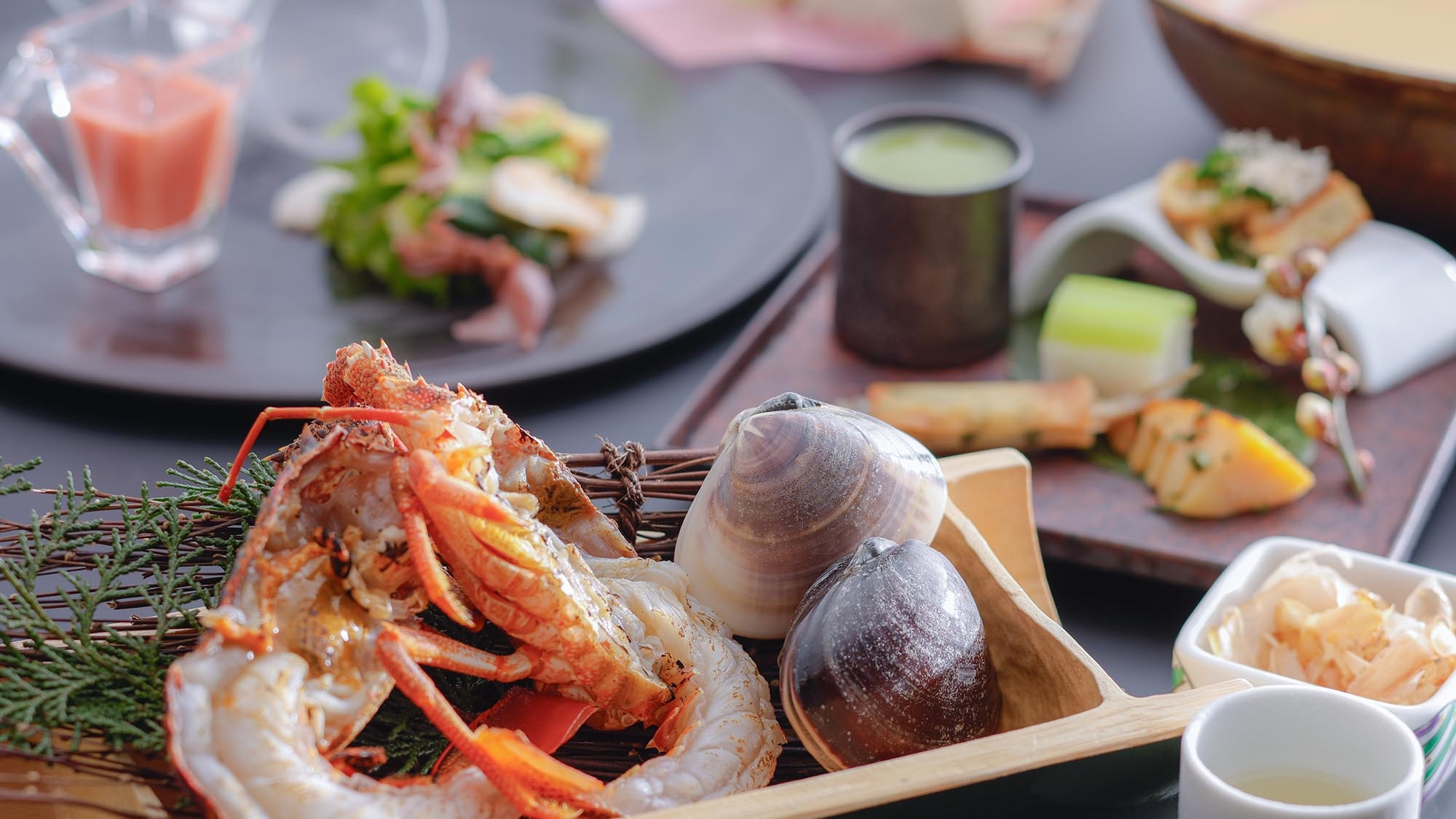 【優雅】五感で感じる食の滋味。料理長厳選の品と旬の彩りを愉しむ創作料理●Yuga 厳選一品付［HM］