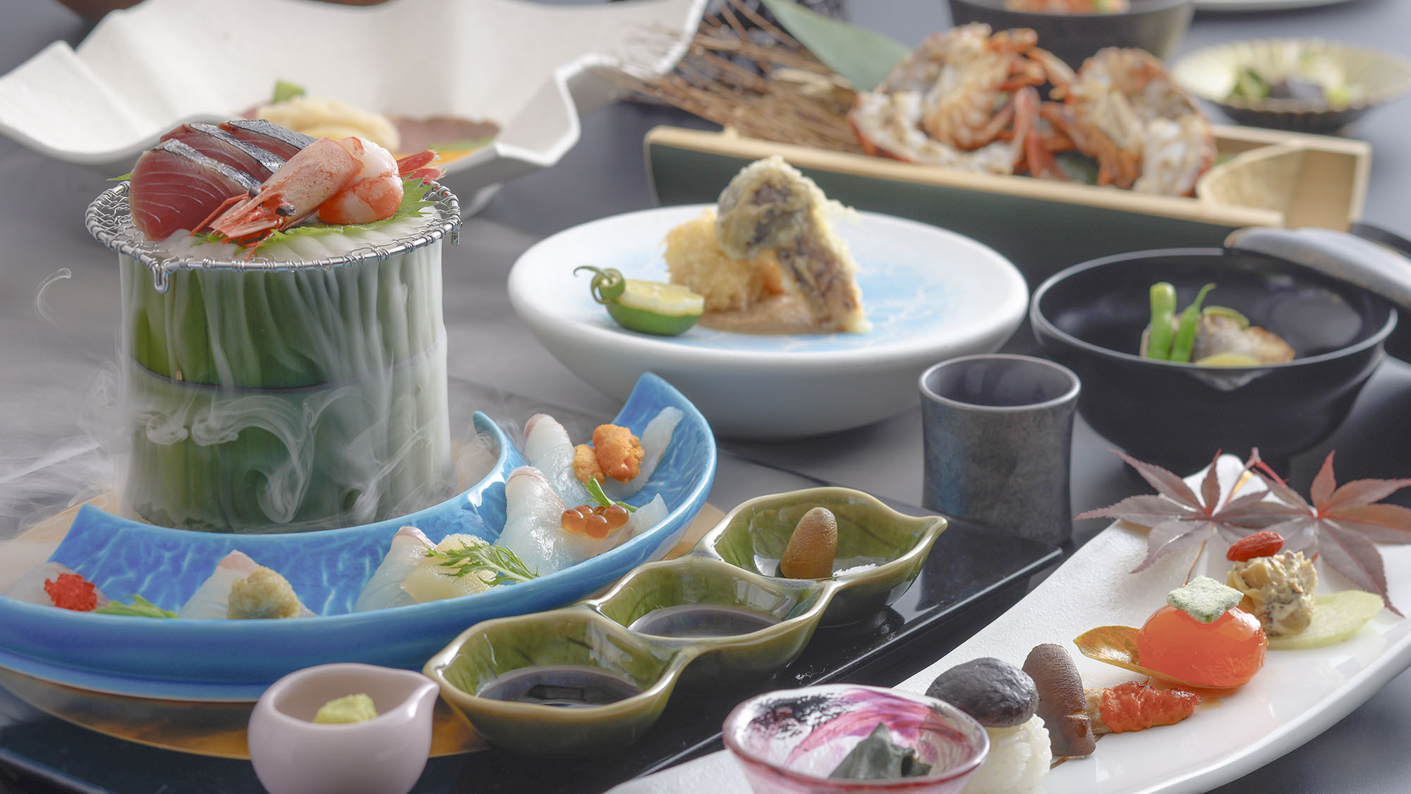 【四季-秋-】風と香りに深呼吸、秋を探す丹後路。旬食材を味わう創作料理●月見香［1HX］
