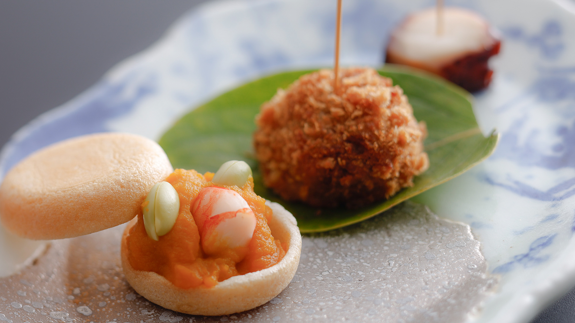 【秋・夕食】ふうか流　芋、蛸、南瓜［一例］